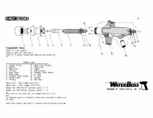 Major Repair Kit for Yellow 300 gun